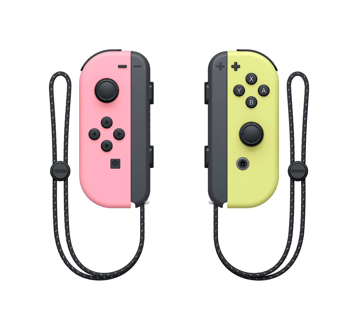 Nintendo Joy-Con Controllers (L/R) - Pastel Pink/Pastel Yellow, Model 1029638