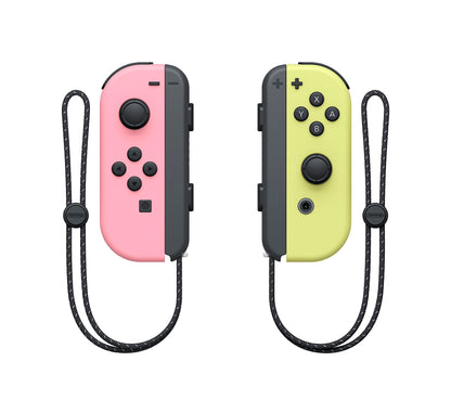 Nintendo Joy-Con Controllers (L/R) - Pastel Pink/Pastel Yellow, Model 1029638