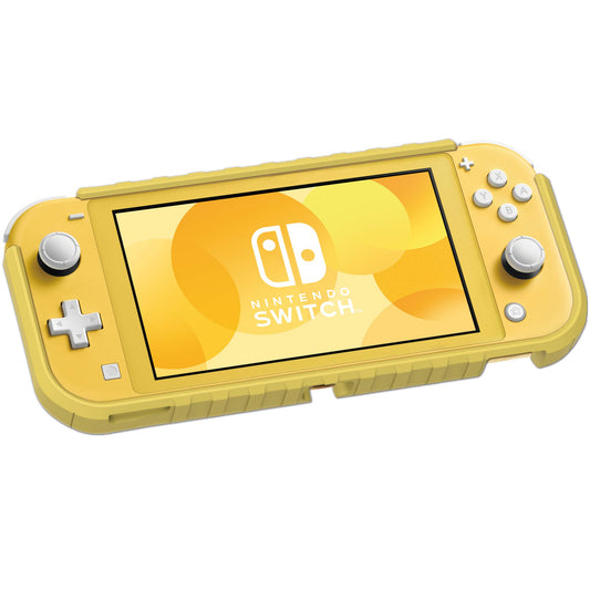 HORI Nintendo Switch Lite Armor - Yellow, Model NS2-054U, Officially Licensed by Nintendo