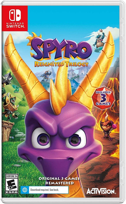 ACTIVISION Spyro Reignited Trilogy - Nintendo Switch Standard Edition, Multi-Colored, Model 88405