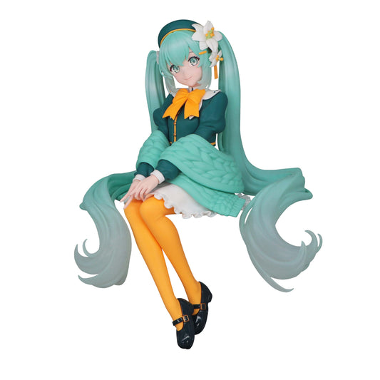 Furyu Hatsune Miku PVC Noodle Stop Statue, 14cm Flower Fairy Lily, Black, Model p-4yf1000zes-001-45892
