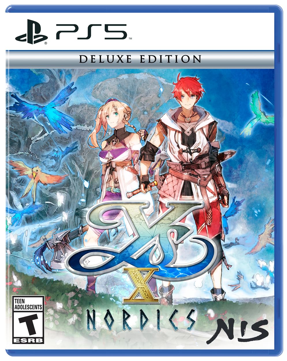 NIS America Ys X: Nordics Deluxe Edition for PlayStation 5 - Engaging RPG Adventure