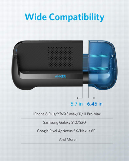 Anker PowerCore Play 6K Mobile Game Controller & 6700mAh Power Bank for iOS/Android - Model A1254