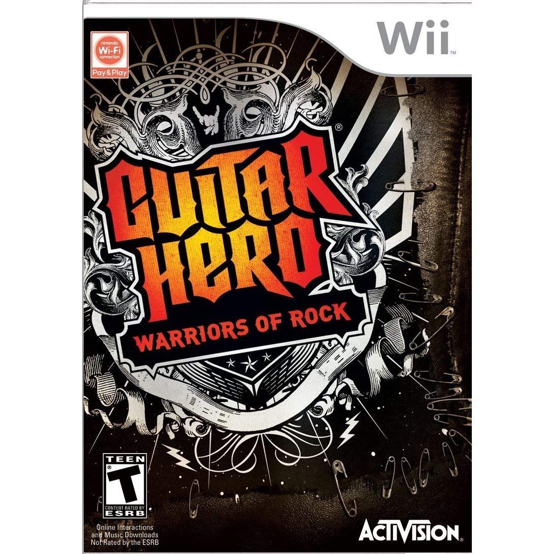 ACTIVISION Guitar Hero: Warriors of Rock - Nintendo Wii Stand-Alone Software (Renewed) - Black