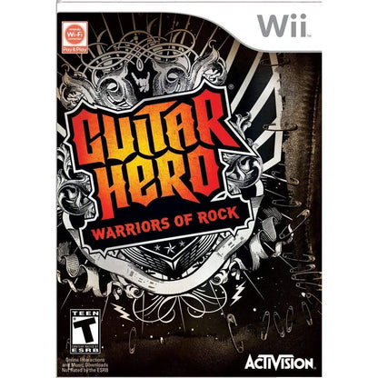 ACTIVISION Guitar Hero: Warriors of Rock - Nintendo Wii Stand-Alone Software (Renewed) - Black
