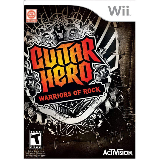 ACTIVISION Guitar Hero: Warriors of Rock - Nintendo Wii Stand-Alone Software (Renewed) - Black