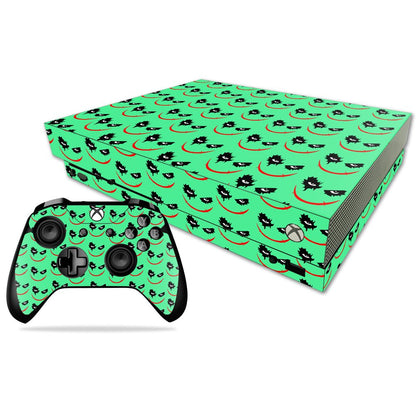 MIGHTY SKINS Xbox One X Skin - Protective Vinyl Decal Cover, Why So Serious Design, Easy to Apply, Model MIXBONXCMB-Why So Serious