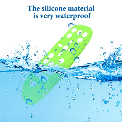 GEEKRIA PS5 Remote Cover Skin Silicone Case - Shock-Absorption, Washable, Green, Model YXZ20-04