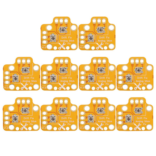 10pcs Controller 3D Thumb Stick Drift Fix Mod  Universal Gamepad Joystick Drift Repair Board for    S  X Controller  Gold