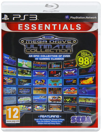 SEGA Mega Drive Ultimate Collection - Essentials for PS3, Model 5055277020249