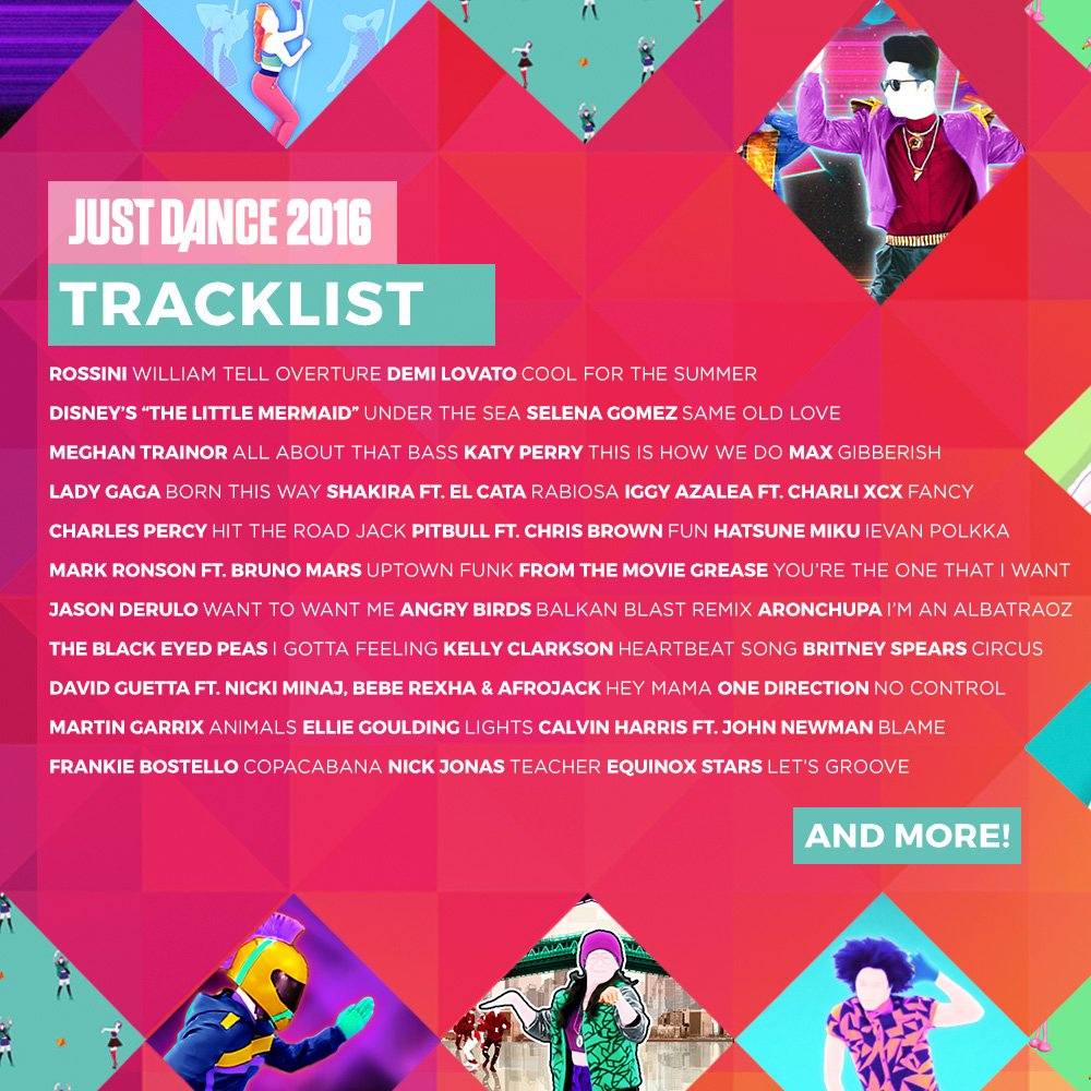 Ubisoft Just Dance 2016 Game for Xbox 360 - Model JD4, Fun Dance Experience