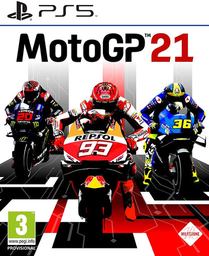 Milestone MotoGP21 Game for PS5 - Racing Simulation, Model MILA22.UK.24ST