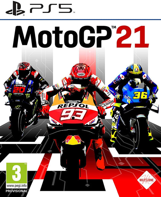 Milestone MotoGP21 Game for PS5 - Racing Simulation, Model MILA22.UK.24ST