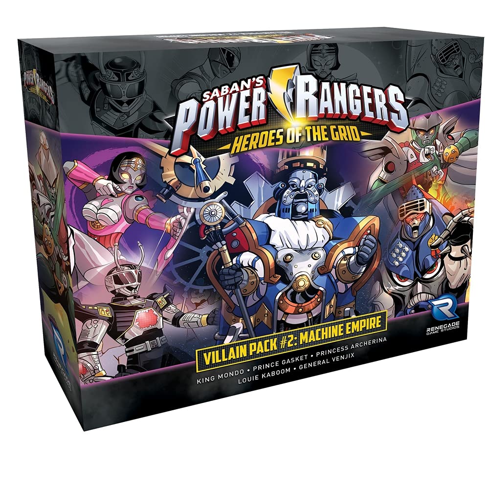 Renegade Game Studios Power Rangers - Heroes Of The Grid: Villain Pack ...