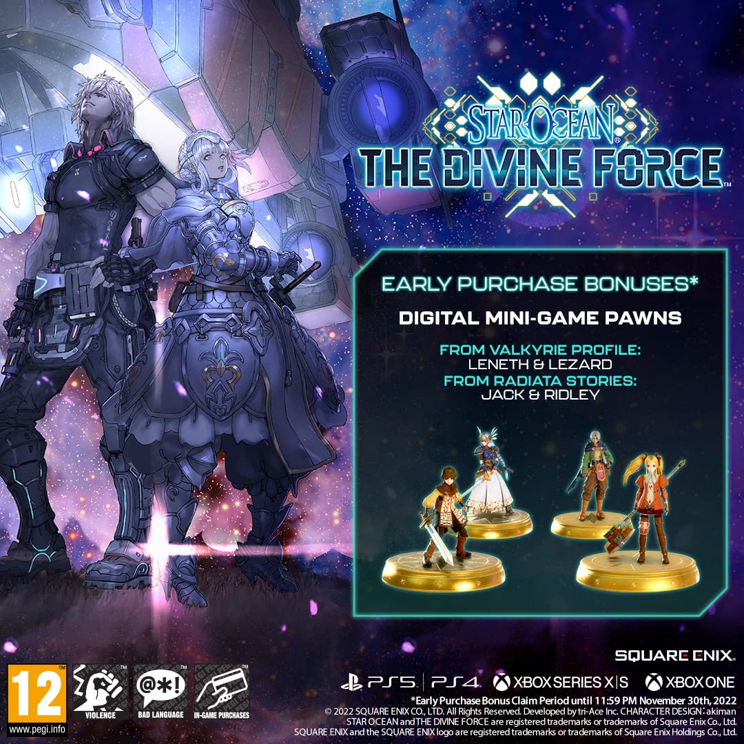 Square Enix Star Ocean: The Divine Force Game - Model 5021290094338, Normal Color