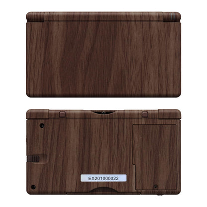 eXtremeRate Wood Grain Replacement Housing Shell for Nintendo DS Lite - Custom Console Case Cover with Buttons, Model DSLS2001