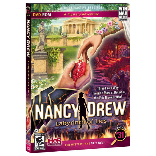 Her Interactive Nancy Drew: Labyrinth of Lies Game - Model 31, Engaging Mystery Adventure