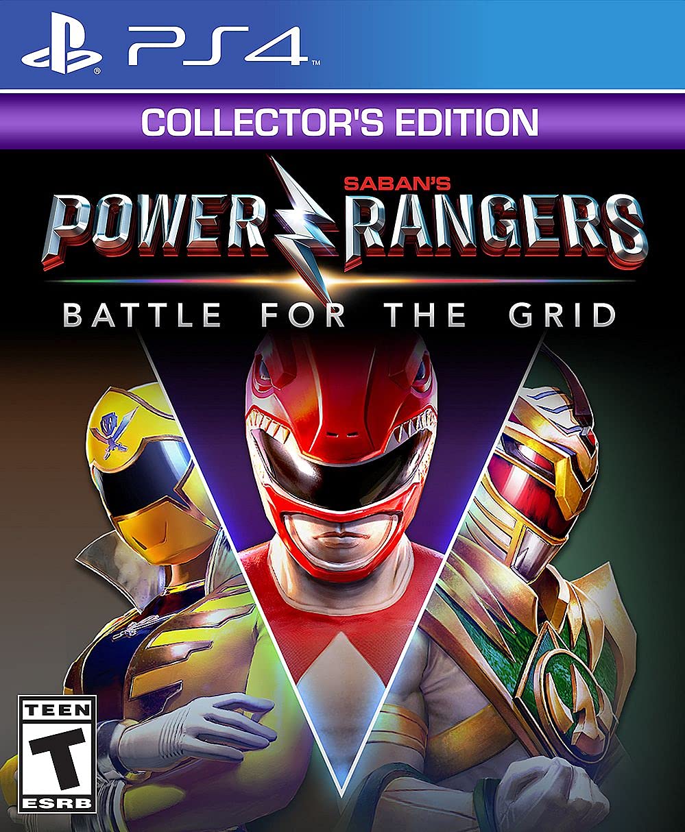 Power Rangers: adventure theme for the Grid Collectors Edition (PS4) - PlayStation 4