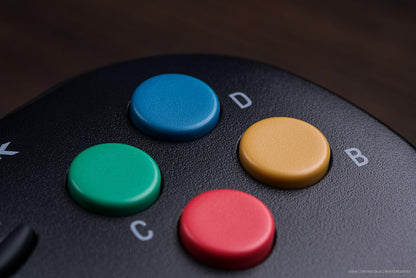 8Bitdo NEOGEO Wireless Controller - Classic Click-Style Joystick, Terry Bogard Edition, Black, Model 6922621504085, Officially Licensed by SNK