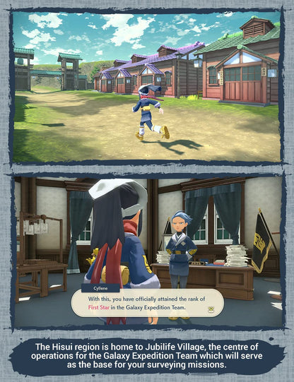 Nintendo Pokemon Legends: Arceus Game for Switch - EU Version, Region Free, Blue, Model 10007305