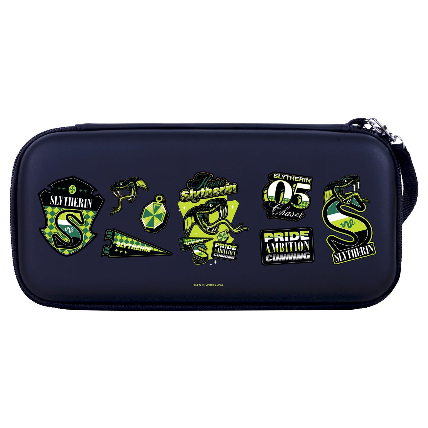 Head Case Designs Officially Licensed Harry Potter Slytherin Patterns Badges And Characters Hard Storage Travel Carry Case Compatible With Nintendo Switch