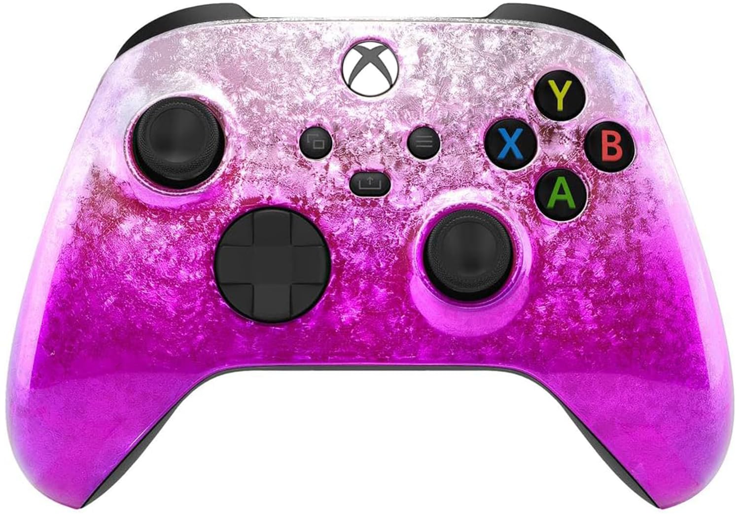 Custom Controllerzz Wireless Xbox Controller - Soft Touch Feel, X/S Icy Pink for Xbox Series X/S & One