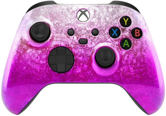Custom Controllerzz Wireless Xbox Controller - Soft Touch Feel, X/S Icy Pink for Xbox Series X/S & One