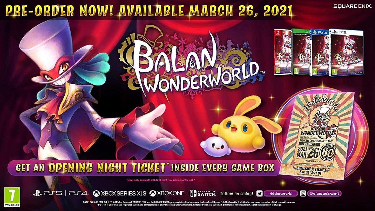 Square Enix Balan Wonderworld Game for PS5 - Model SQEA39.UK.24ST