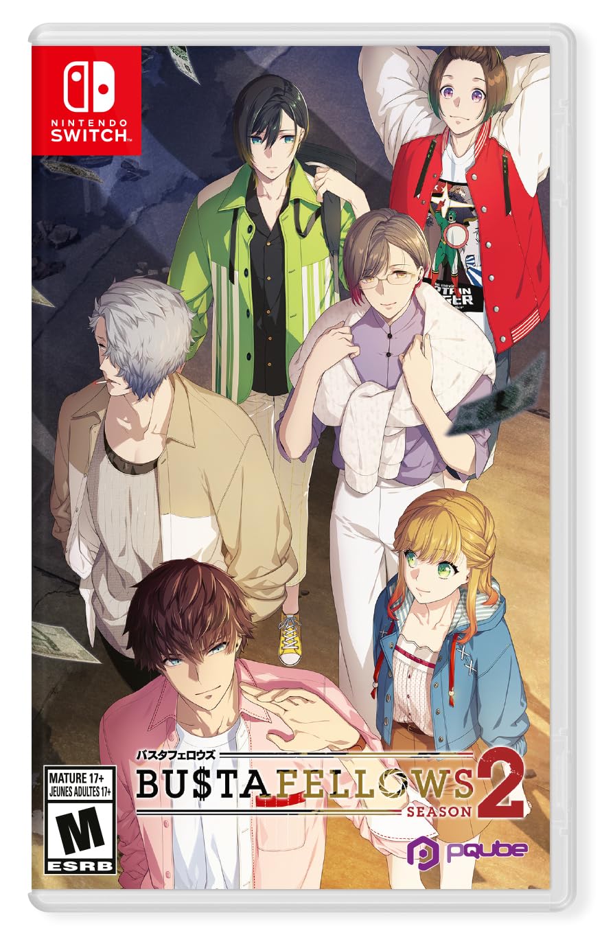 PQube Bustafellows Season 2 - Nintendo Switch Game, Model 0814737022422