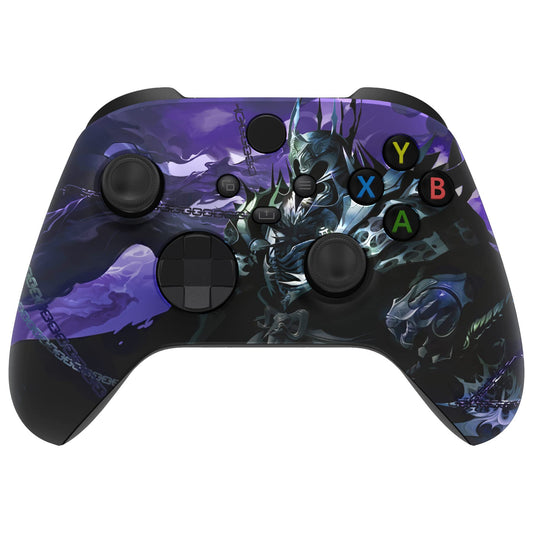 eXtremeRate Custom Shell for Xbox Series X & S Controller, Chaos Knight Replacement Cover Front Housing Cover for Xbox Core Cont