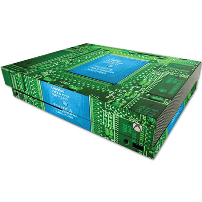MIGHTY SKINS MightySkins Vinyl Decal for Microsoft One X Console - Circuit Board Design, Easy to Apply & Remove