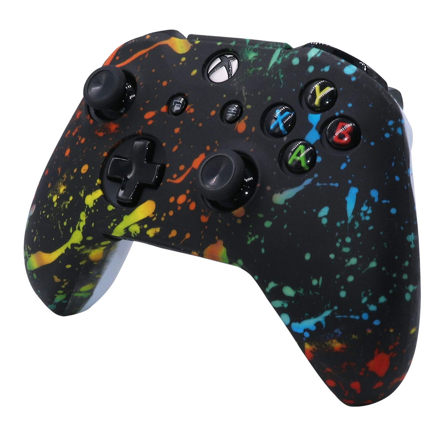 RALAN Xbox One Controller Skin, Anti-Slip Silicone Cover with 4 Thumb Grips, Model Xone, Color CD
