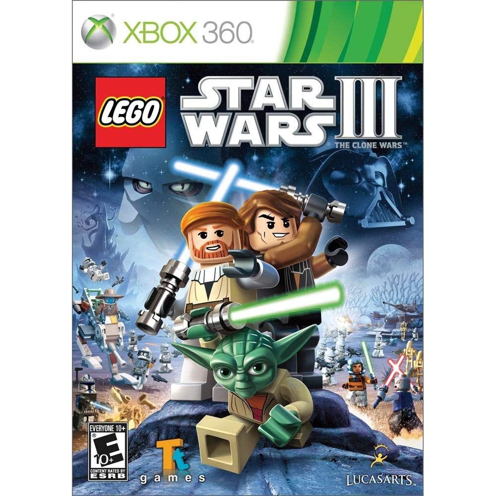 LEGO Star Wars III The Clone Wars - Xbox 360 (gently used)