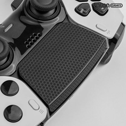 TALONGAMES Touchpad Skin for PS5 Dualsense Edge Controller - Matrix Mini Hex Black, Pre-Cut, Easy to Apply, Enhanced Texture Protection