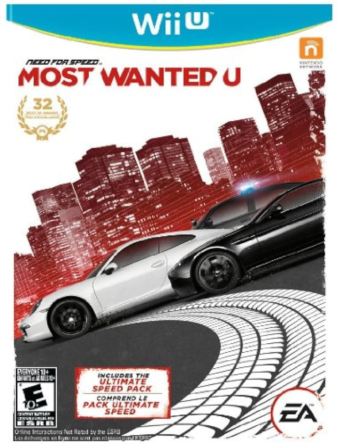 Electronic Arts Need for Speed Most Wanted U - Nintendo Wii U Game, Model 19749