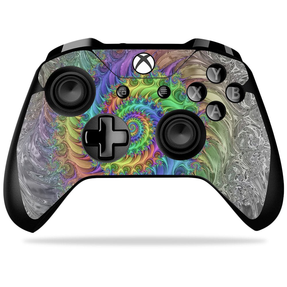MIGHTY SKINS Xbox One X Controller Skin - Tripping | Durable Vinyl Decal Wrap | Easy Apply/Remove | Model MIXBONXCO-Tripping