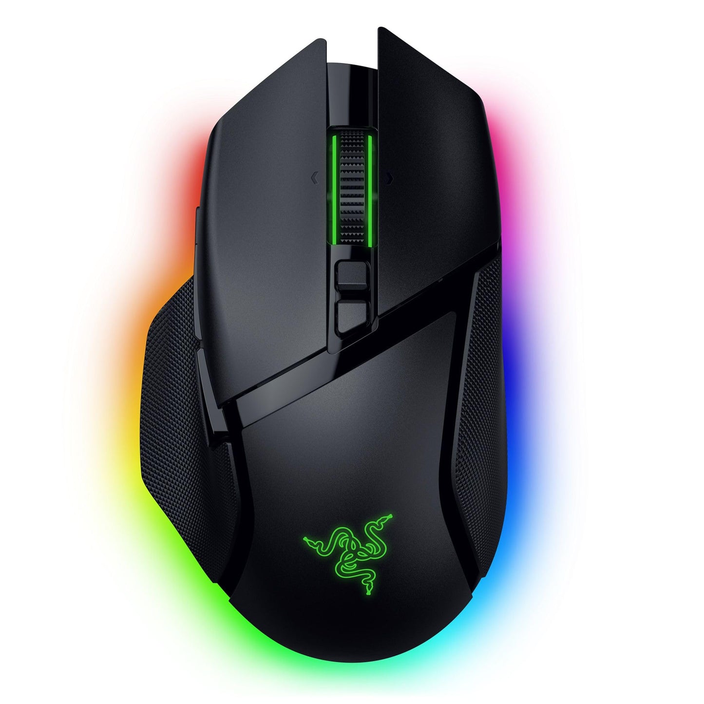 Razer Basilisk V3 Pro 35K Wireless Gaming Mouse: HyperScroll Tilt Wheel - 35K DPI Optical Sensor Gen 2-13 Customizable Controls -RGB - Optical Switches Gen 3 - Up to 140 Hr Battery - Black (Renewed)