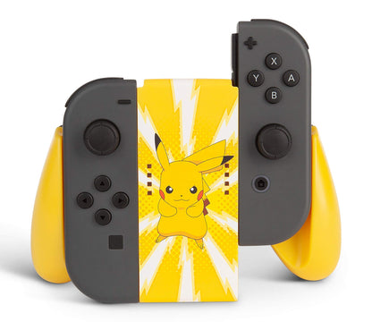 PowerA Pokemon Joy-Con Comfort Grip for Nintendo Switch - Pikachu Color, Works with Nintendo Switch Lite