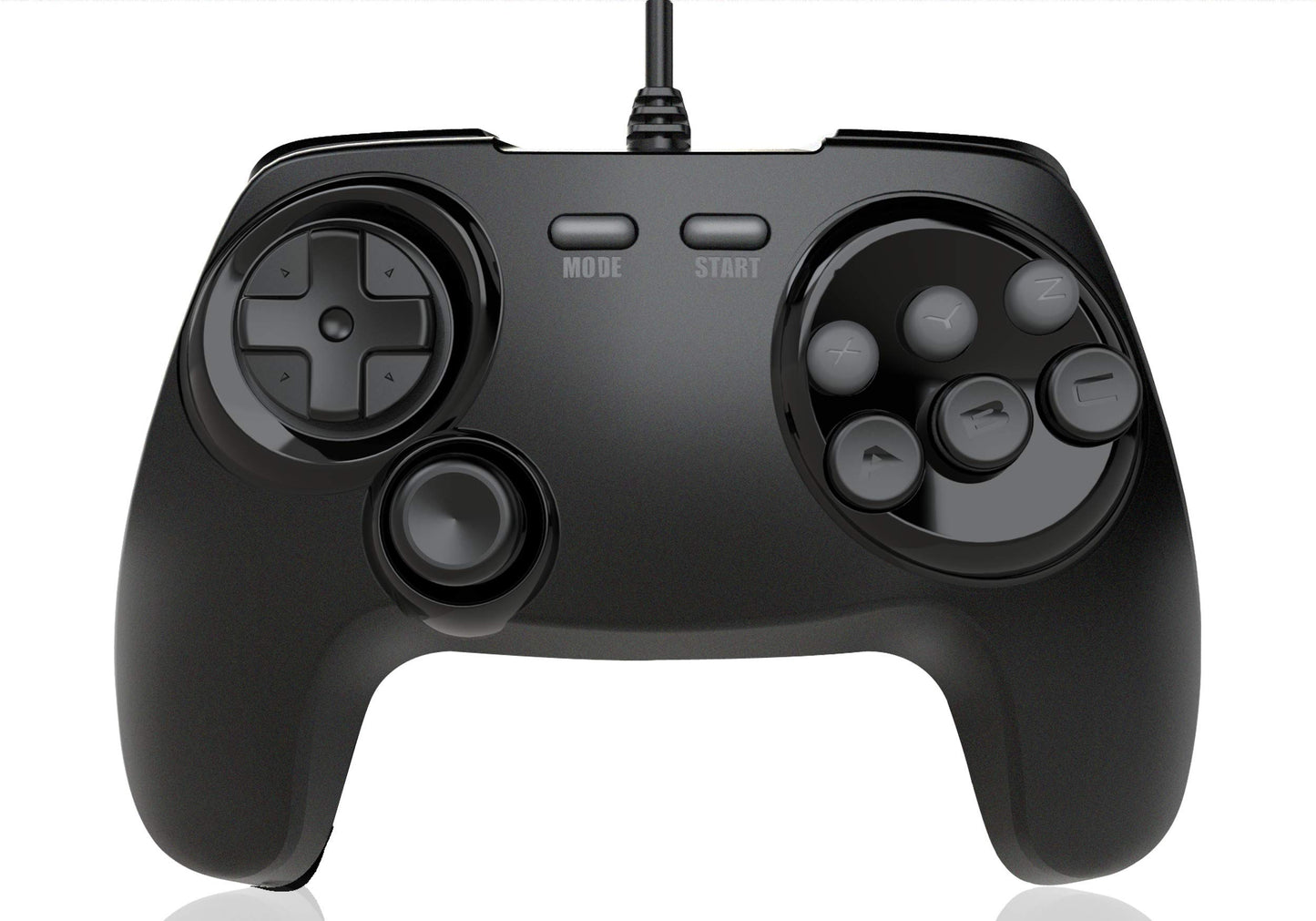 Retro Fighters BrawlerGen 2-In-1 Controller for Sega Saturn & Genesis - Classic Retro Gaming