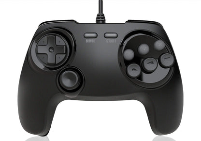 Retro Fighters BrawlerGen 2-In-1 Controller for Sega Saturn & Genesis - Classic Retro Gaming