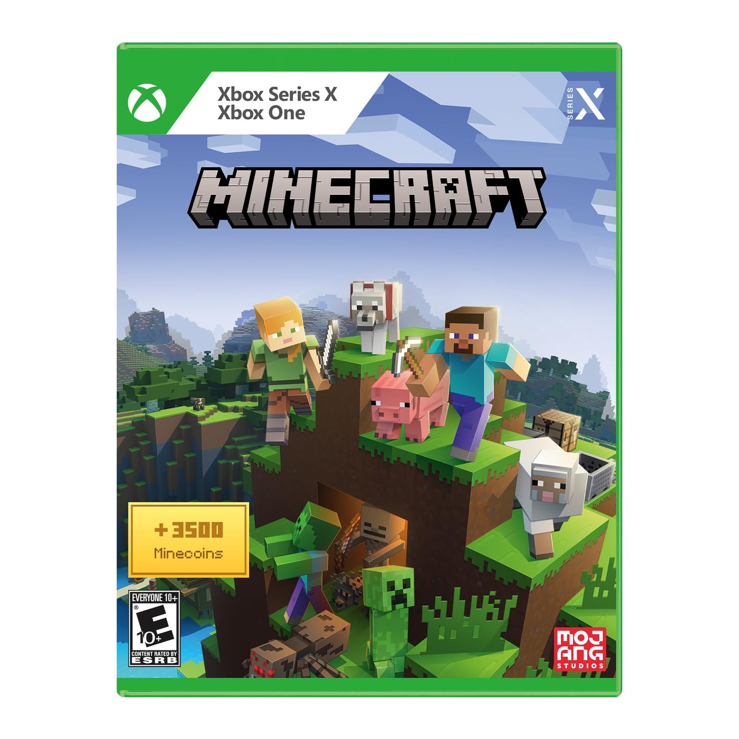 Minecraft with 3500 Minecoins - Xbox Series X  Xbox One
