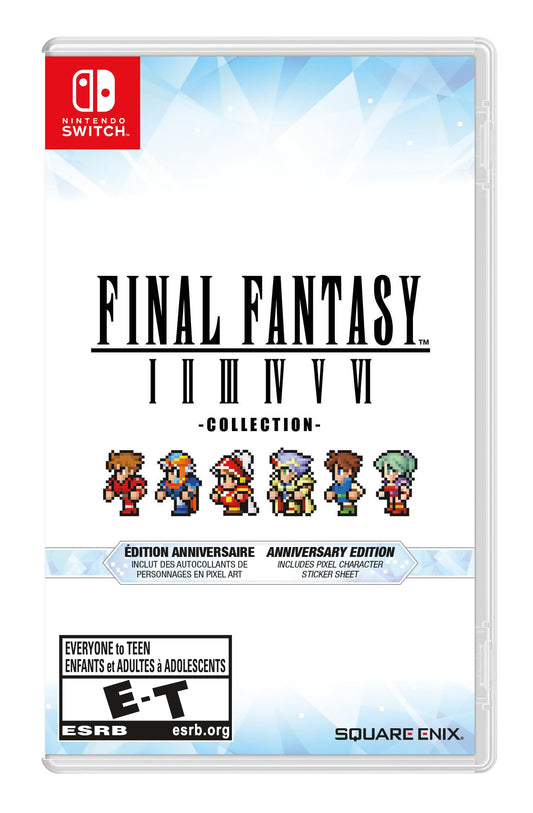 Square Enix FINAL FANTASY I-VI Collection Anniversary Edition - 2024 (NSW) Model: 0662248928104