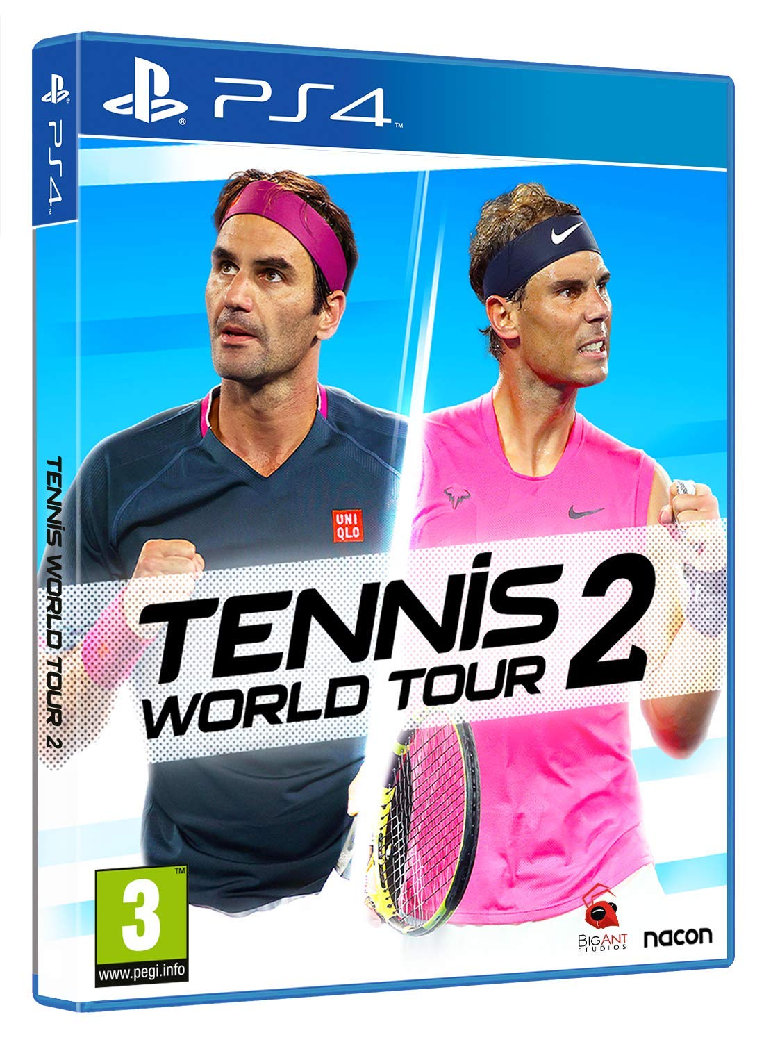 NACON Tennis World Tour 2 for PS4 - Model 227124 - Exciting Tennis Gameplay Experience