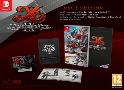 NIS America Ys IX: Monstrum Nox Pact Edition for Nintendo Switch - Model 239220