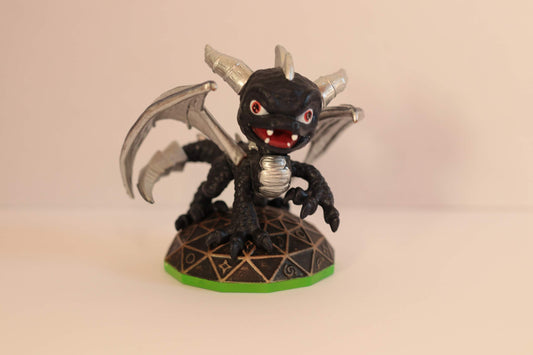 ACTIVISION Skylanders Mini Figure DARK Spyro with SILVER Wings - Includes Card & Online Code, Dark Purple/Berry, Model SG_B006E862OA