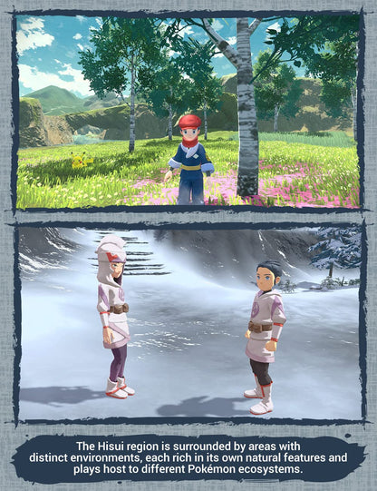 Nintendo Pokemon Legends: Arceus Game for Switch - EU Version, Region Free, Blue, Model 10007305