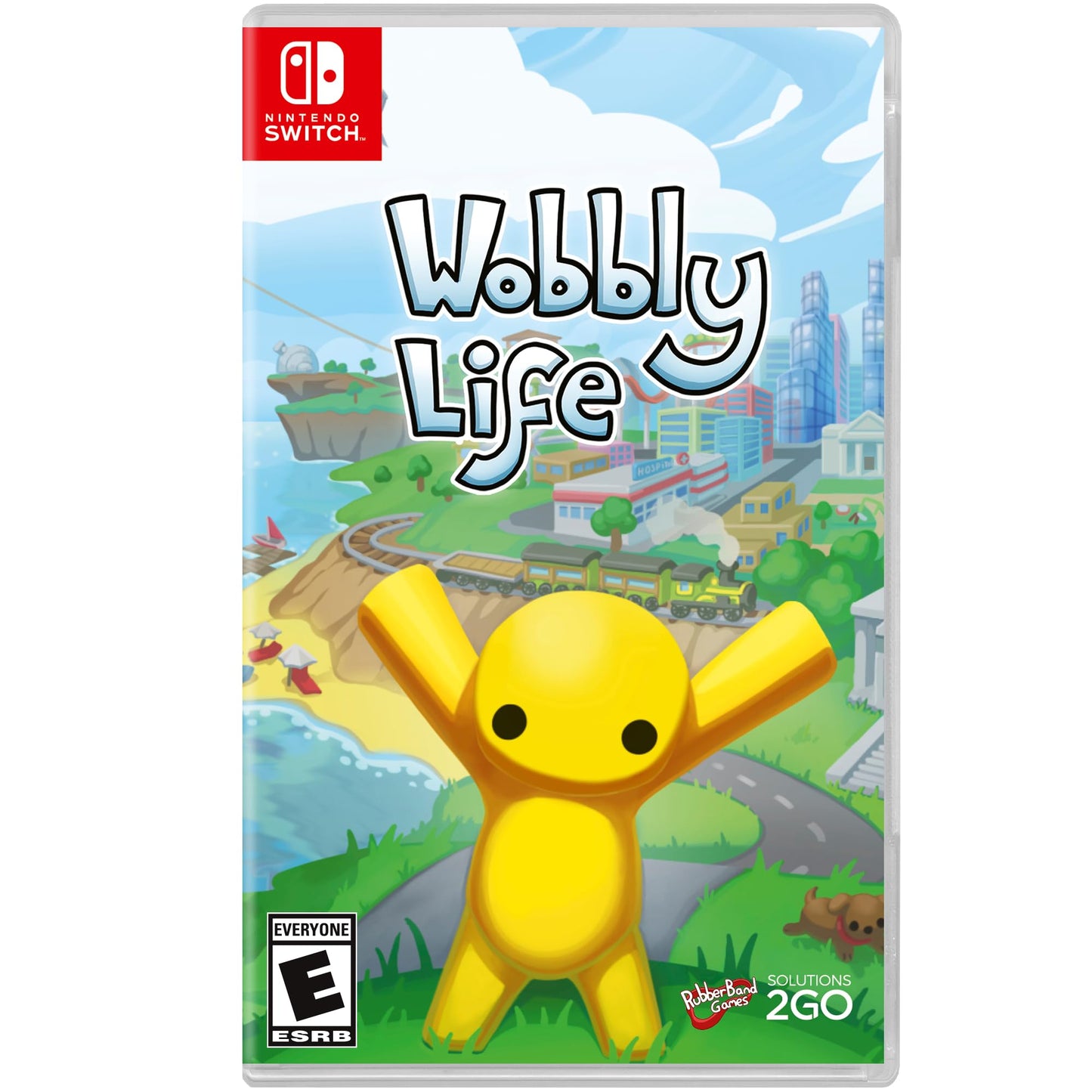 Solutions 2 Go Wobbly Life Game for Nintendo Switch - Model SLTG22625SWI