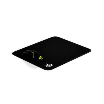 SteelSeries QcK Large Gaming Mouse Pad - Durable Stitched Edge, Optimized for Gaming Sensors, Classic Black, Model 63823