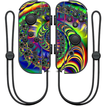 MIGHTY SKINS Nintendo Joy-Con Controller Skin Wrap - Acid Design, NIJOYCO-Acid