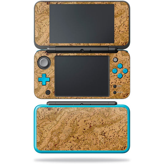 MIGHTY SKINS Nintendo New 2DS XL Skin - Cork Vinyl Decal, Easy Apply/Remove, Durable Cover, Model NI2DSXL-Cork